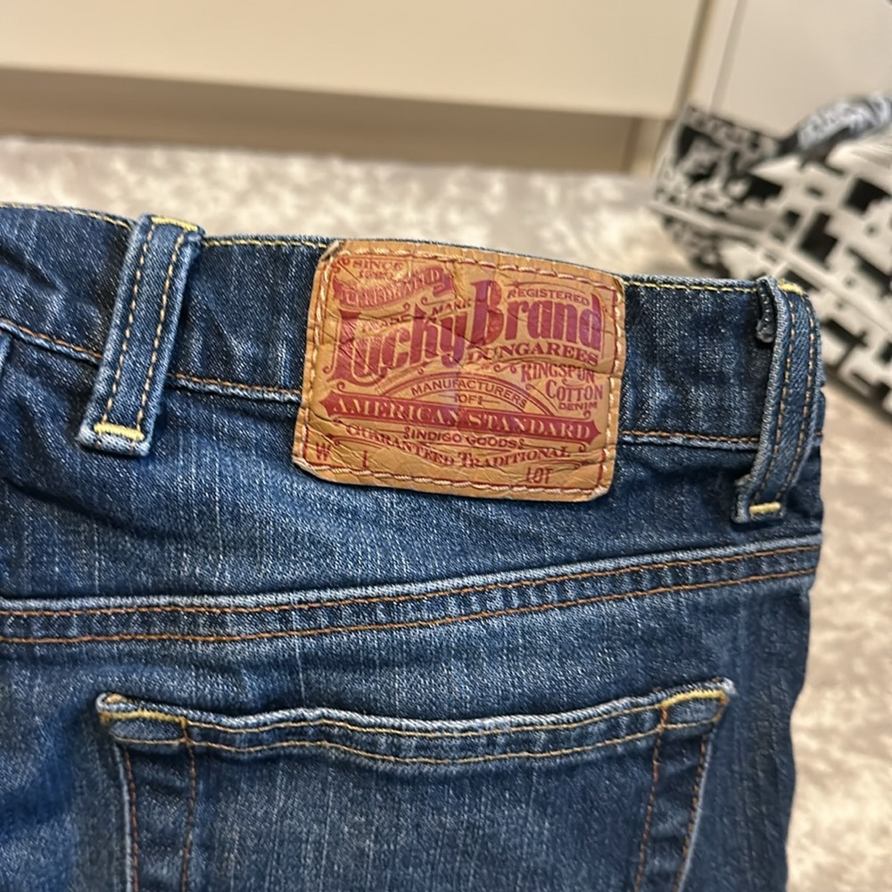 Lucky Brand Ankle Straight Jeans Cotton Sz 6 / 28 sofia straight easy